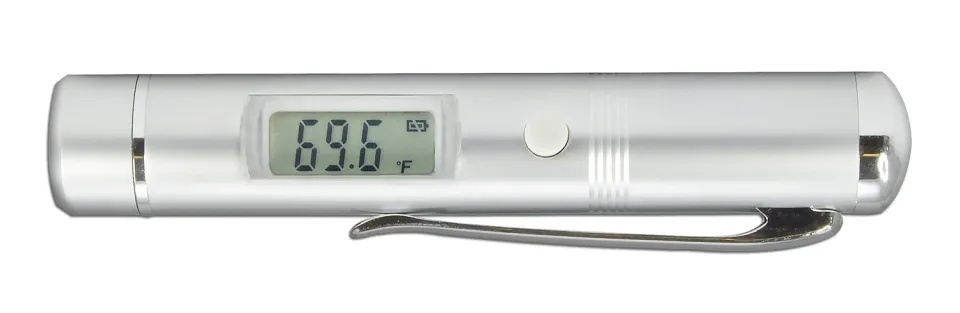 TFA Dostmann Flash Pen Infrarot-Thermometer silber -33 bis 220°C