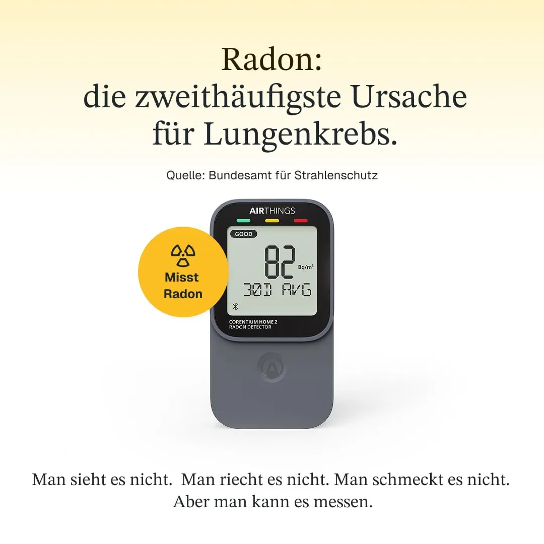 Airthings Corentium Home 2 325 Radonmessgerät Bluetooth