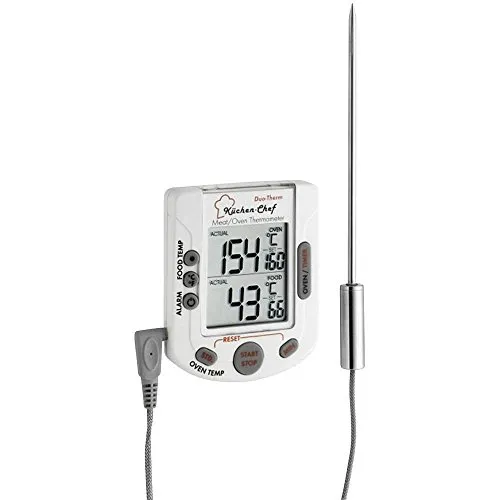 TFA Dostmann Küchen-Chef 14.1503 Bratenthermometer weiß