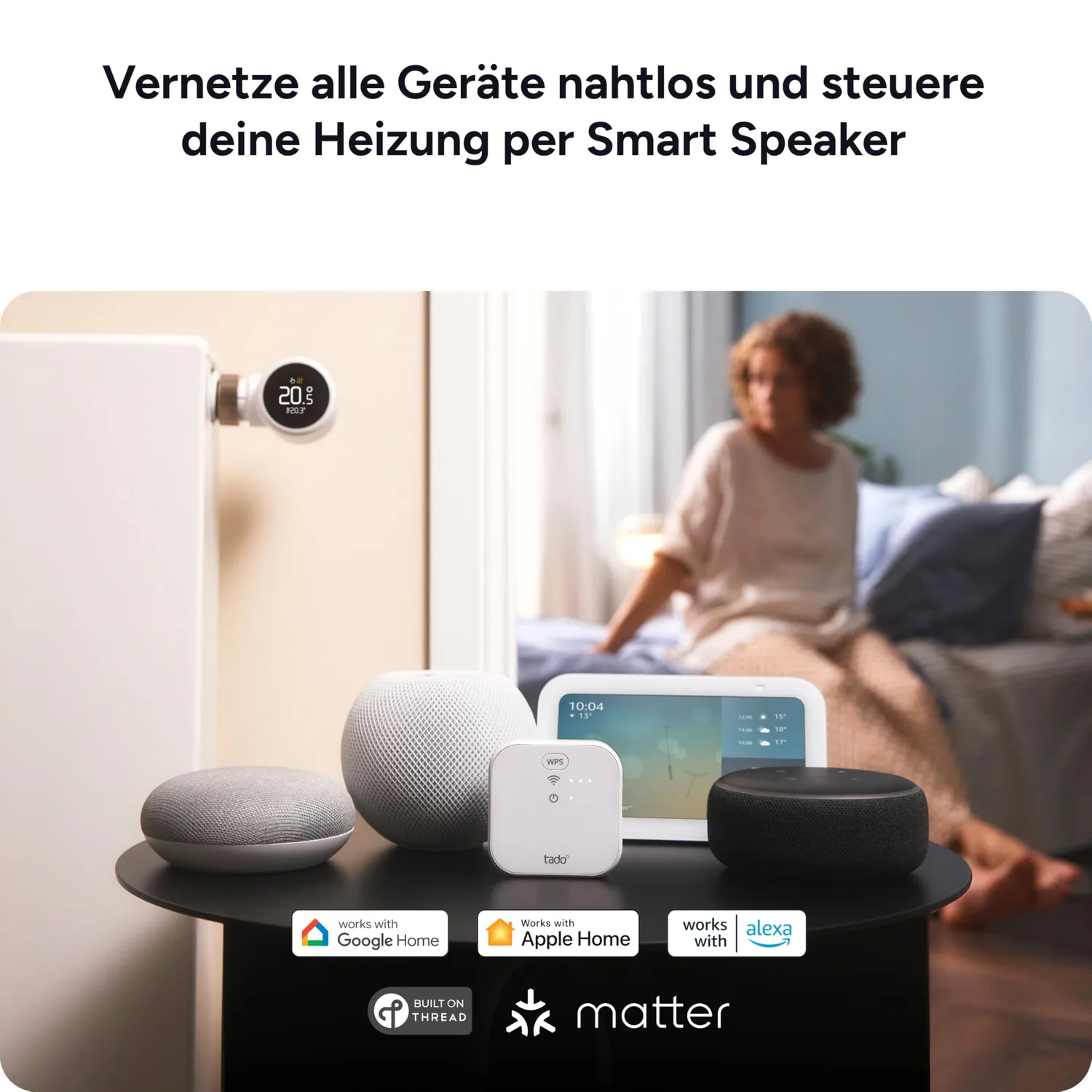 tado° V3+ Heizkörperthermostat 3er Pack smart App