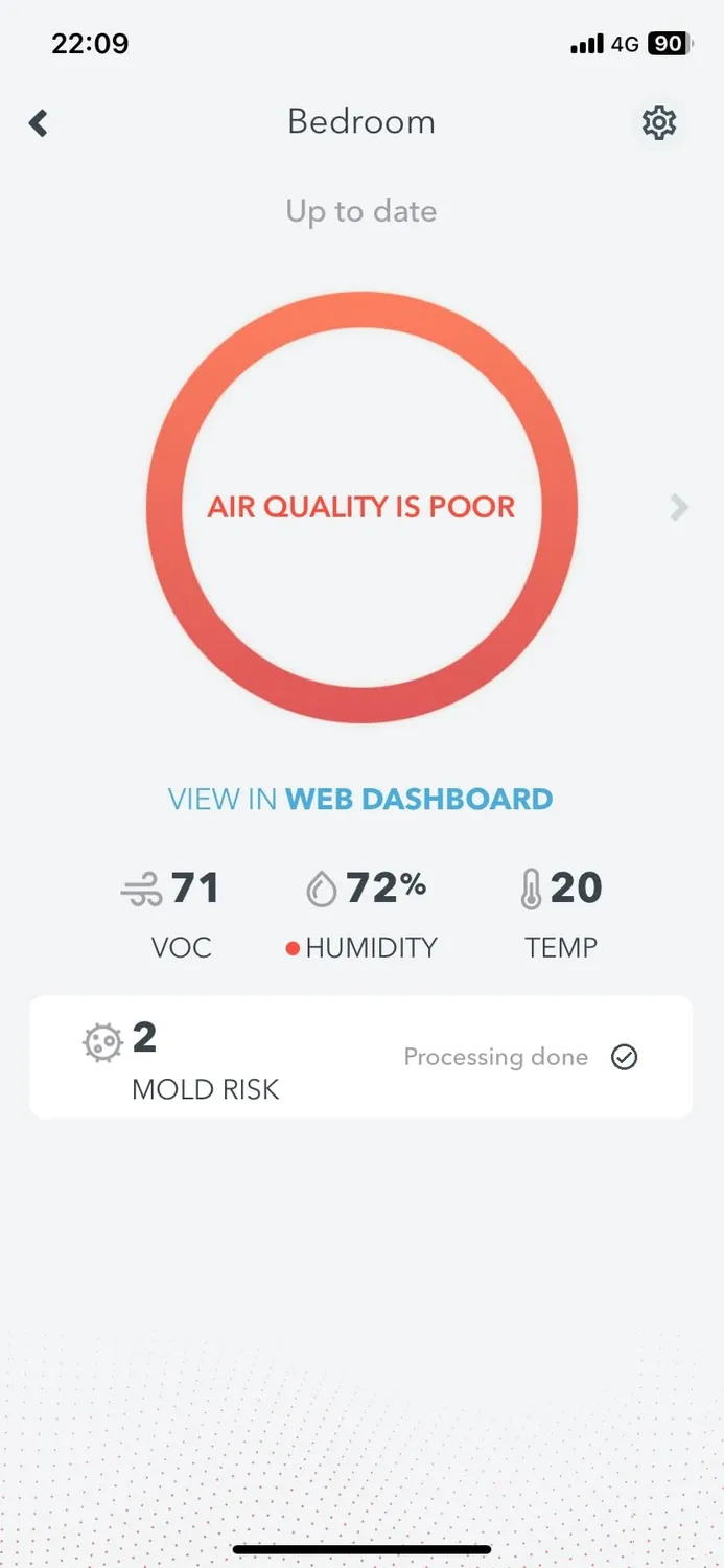 Airthings 420 House Kit Raumluftmonitor Radon VOC