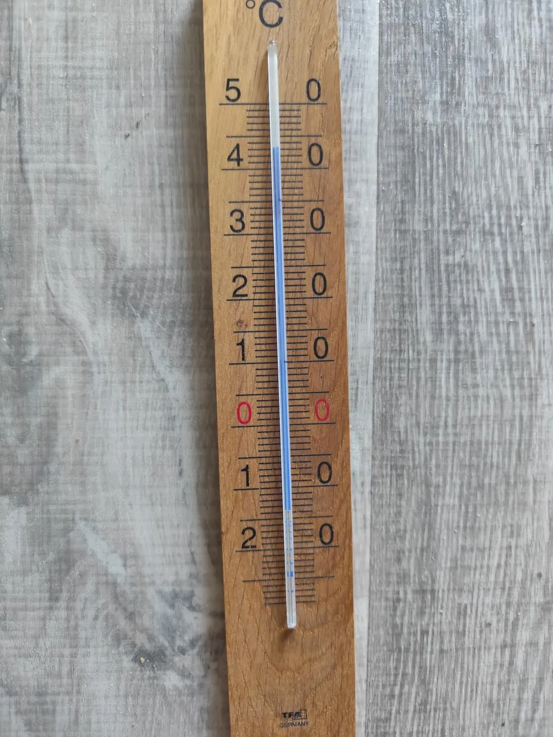 TFA Dostmann 12.1059.01 Thermometer Eiche 1 Stück analog
