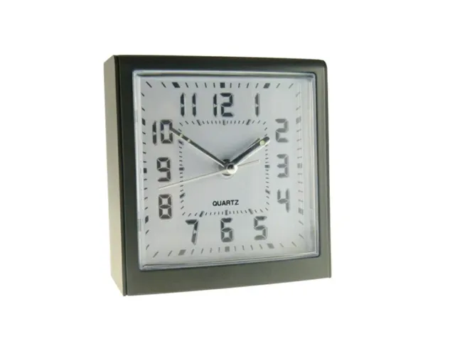 Technoline Jumbo Wecker Modell E XL Senioren 10 cm weiß
