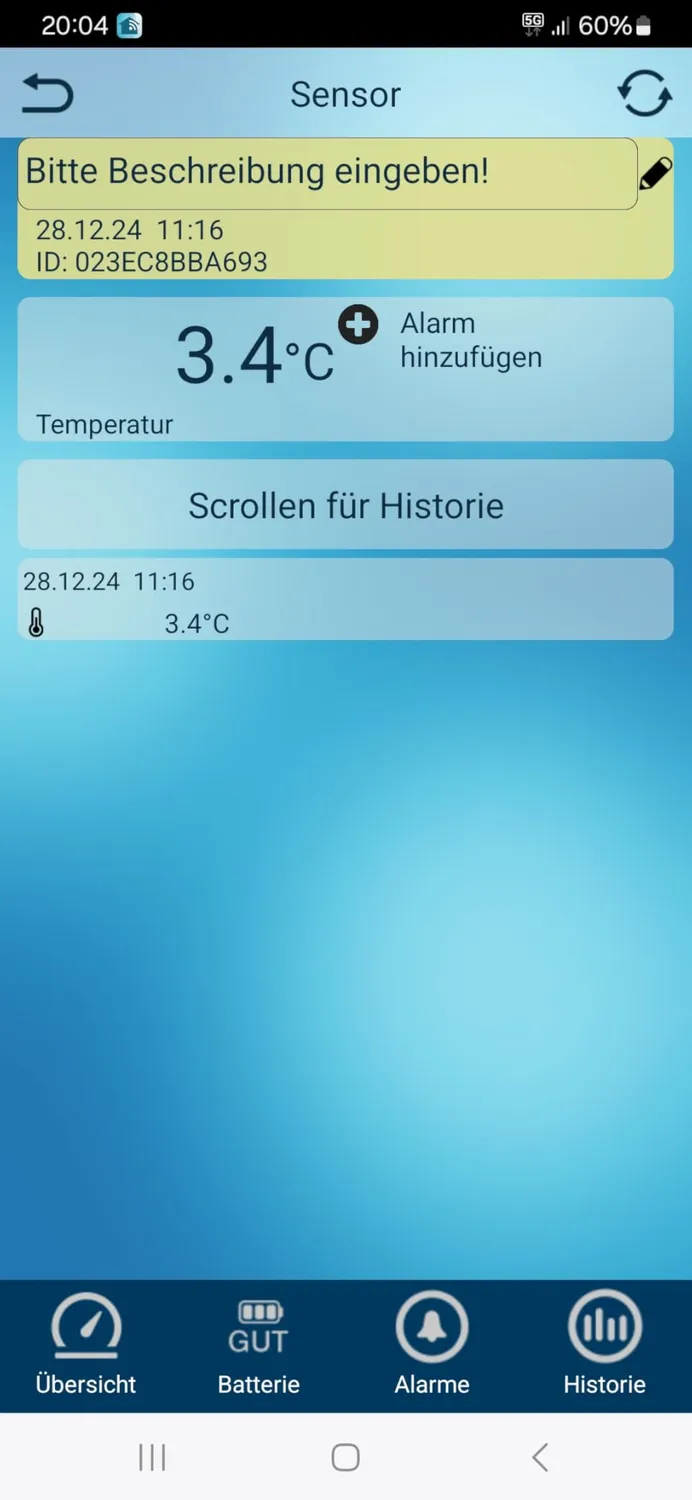 Technoline Mobile Alerts MA 10101 Sensor Kabelsonde