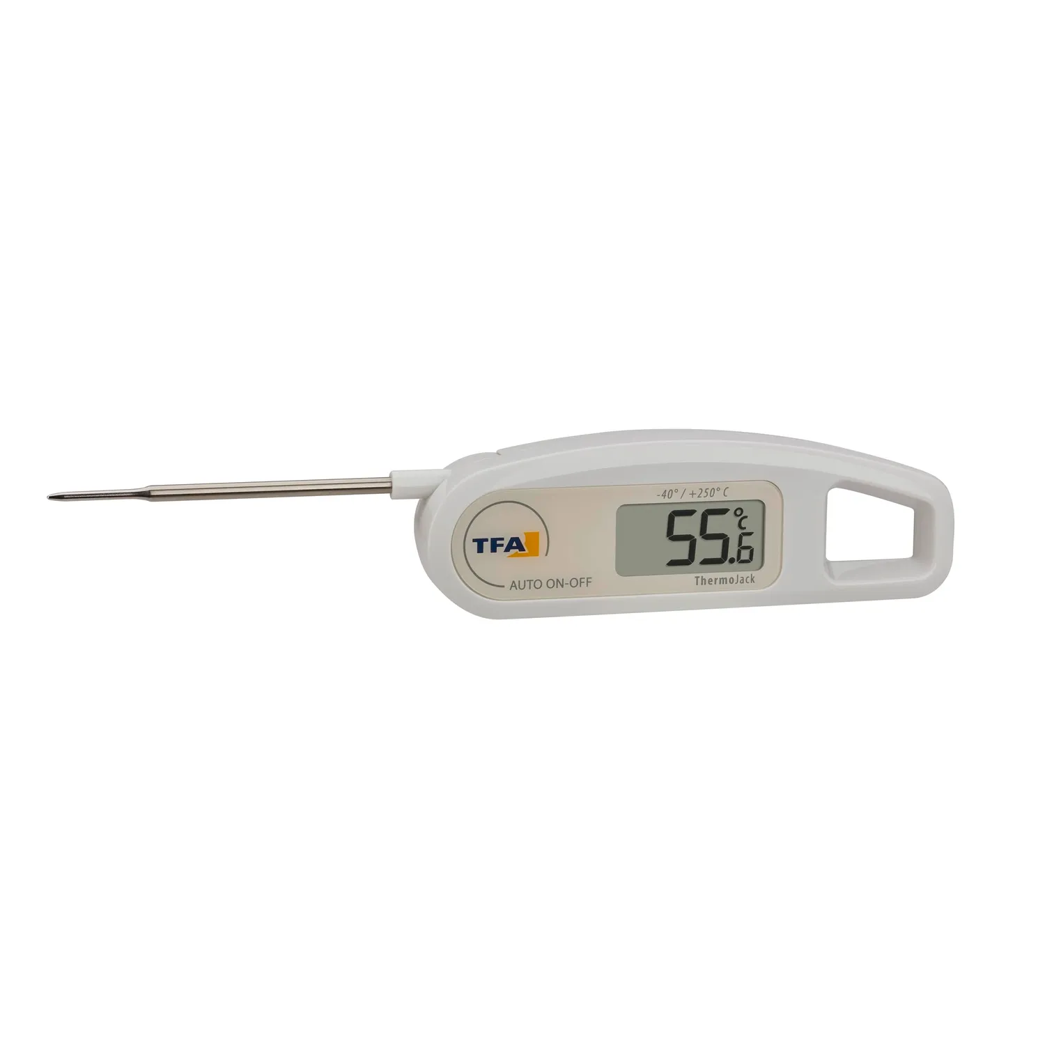 TFA Dostmann Thermo Jack Thermometer schwarz klappbar