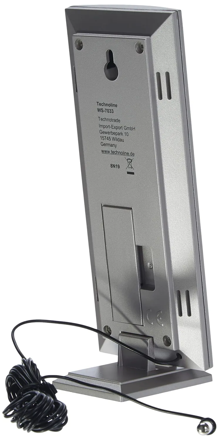 Technoline WS 7033 Wetterstation Kabelsonde innen außen
