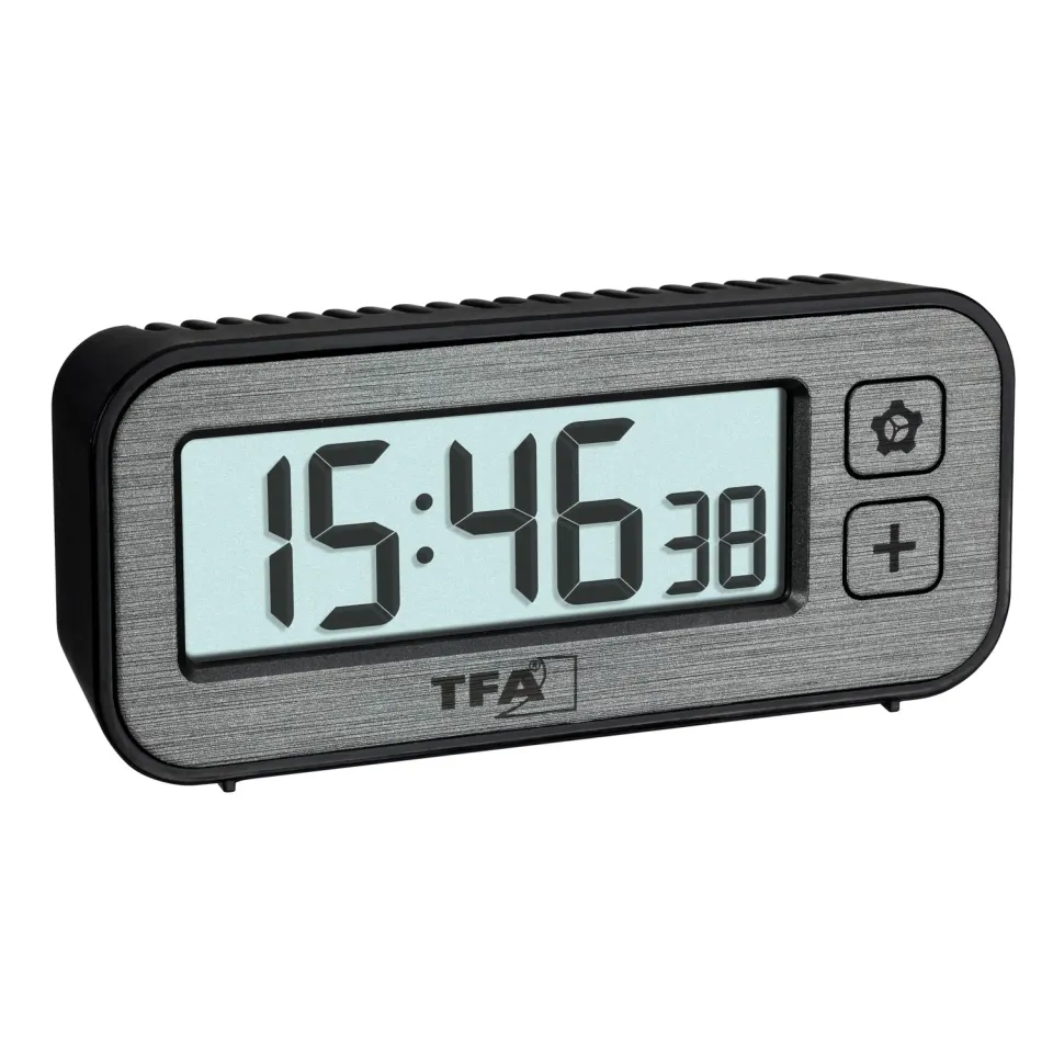 TFA Dostmann Switch 60.2039.10 Mini-Wecker Grau Thermo