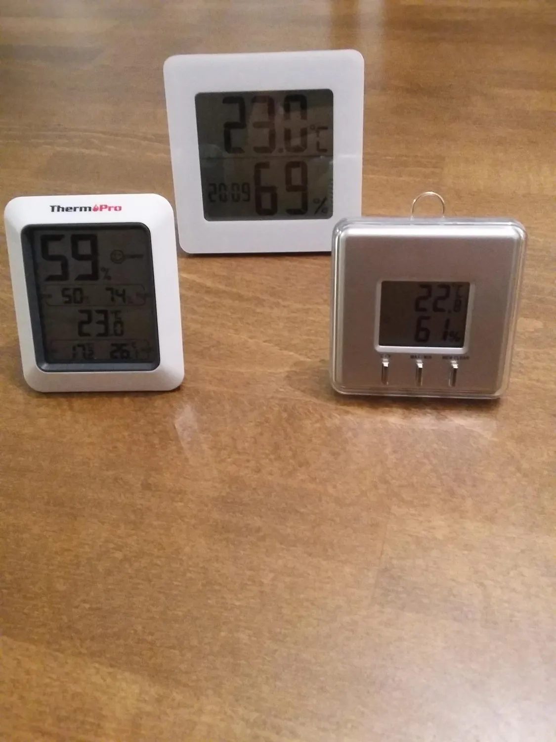 TFA Dostmann 30.5033.02 Thermo-Hygrometer Weiß digital