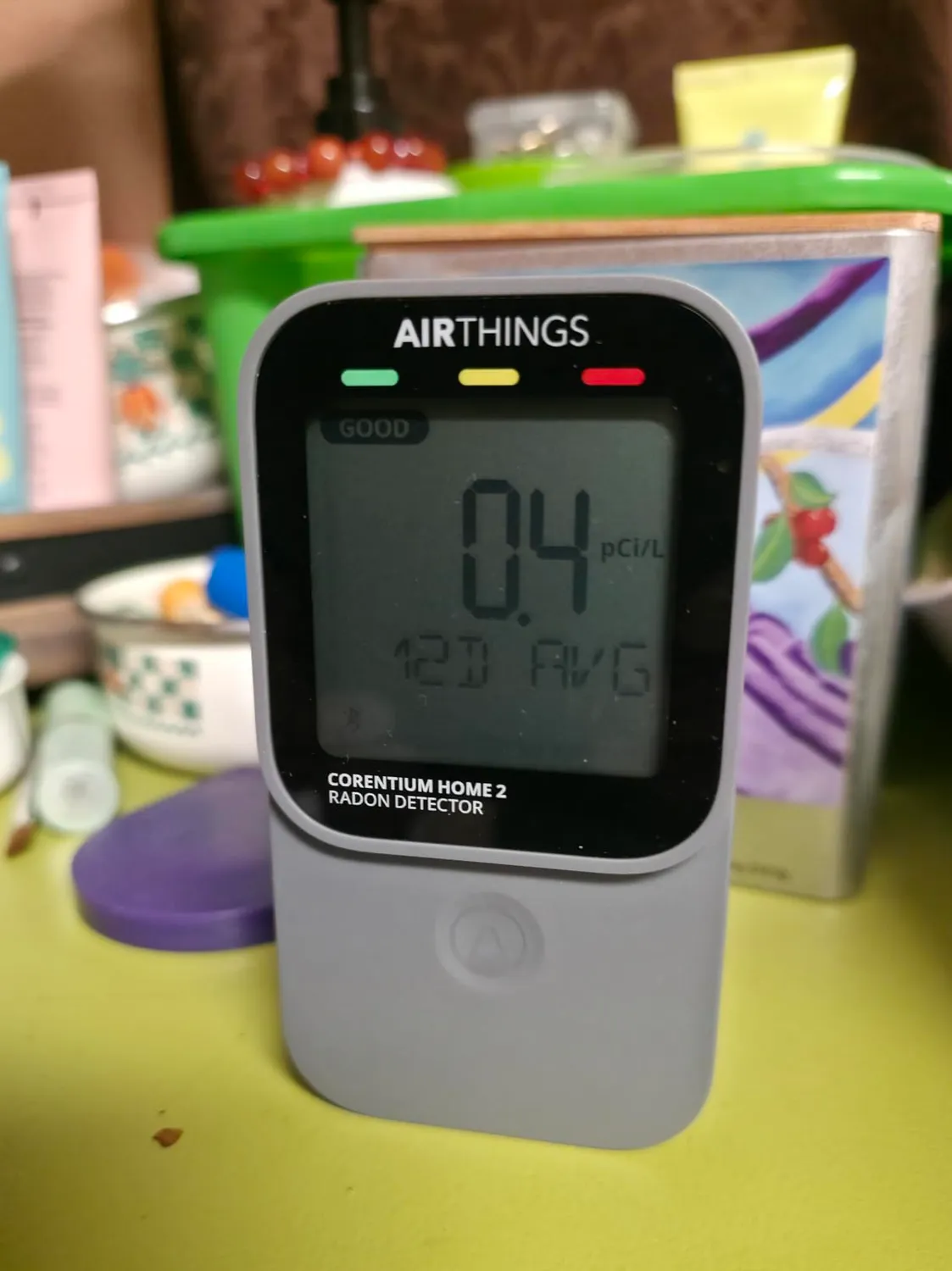 Airthings Corentium Home 2 325 Radonmessgerät Bluetooth