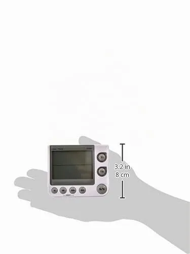 TFA Dostmann 38.2025 Timer 2-fach weiß digital