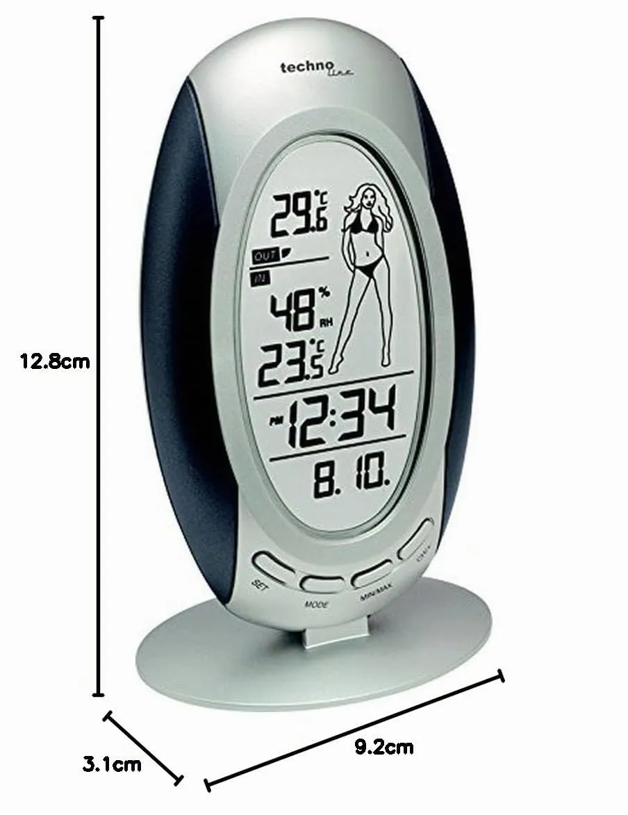 Technoline WS 9723-IT Wetterstation mit Weathergirl Frost
