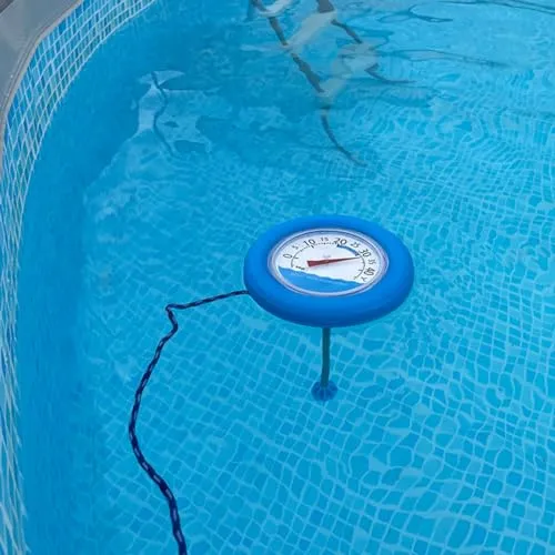 TFA Dostmann Poolwatch 40.2007 Poolthermometer analog blau schwimmend