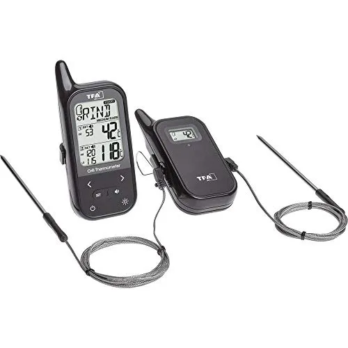 TFA Dostmann Küchen-Chef Twin 14.1511 Funk-Grillthermometer