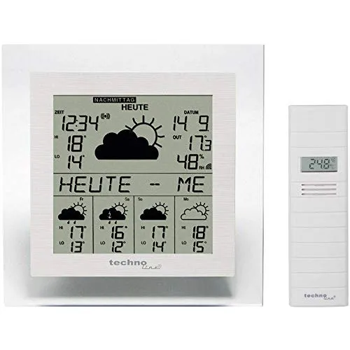 Technoline WD4017 Wetterstation WetterDirekt schwarz-weiß