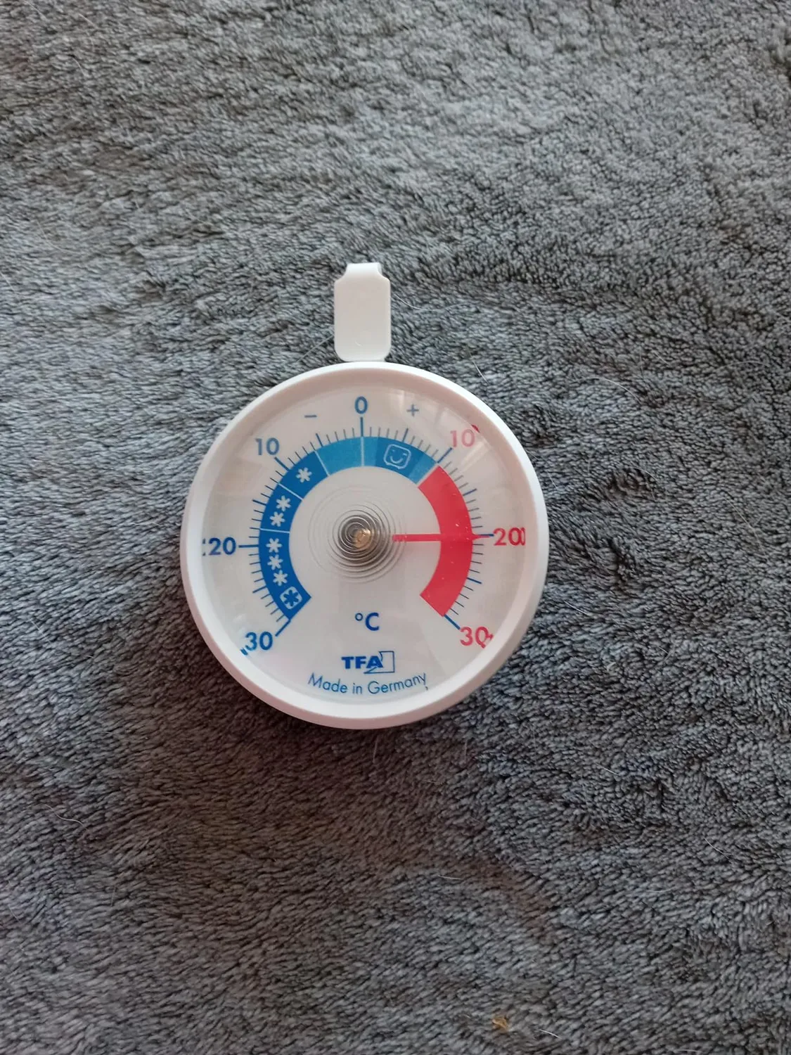 TFA Dostmann 14.4006 Kühlthermometer analog weiß 72 mm