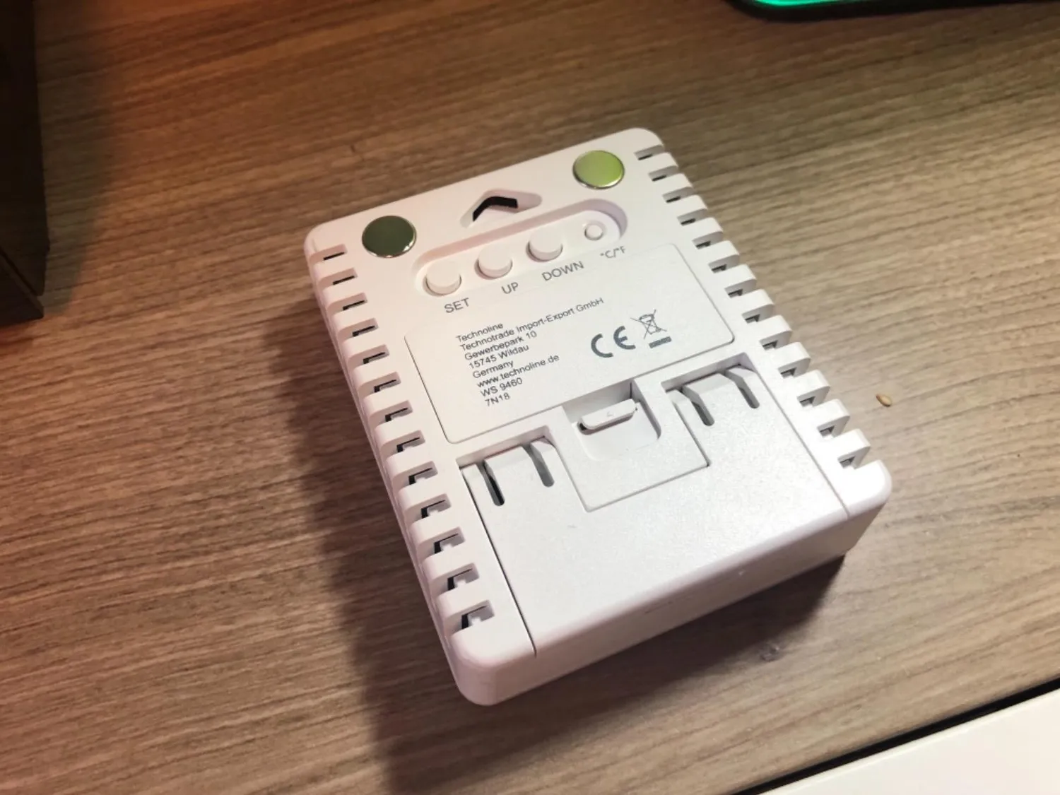 Technoline WS 9460 Raumklimastation silber Touchlicht
