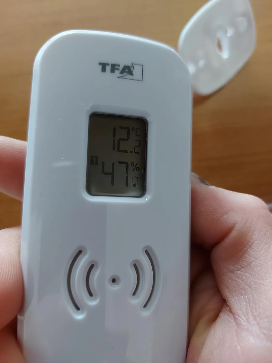 TFA Dostmann Xena Funk-Wetterstation silber Außensensor