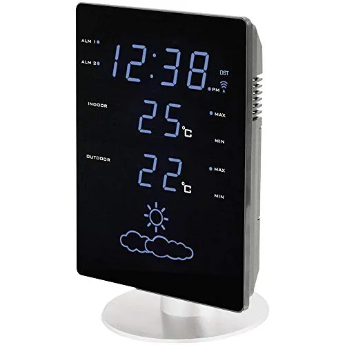 Technoline WS 6820 Wetterstation Funk LED-Anzeige Wecker