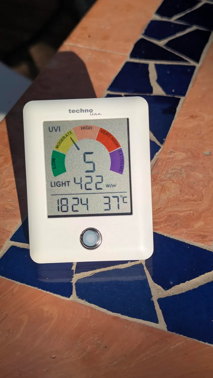 Technoline WS9320 UV-Strahlungsmonitor mit UV-Index