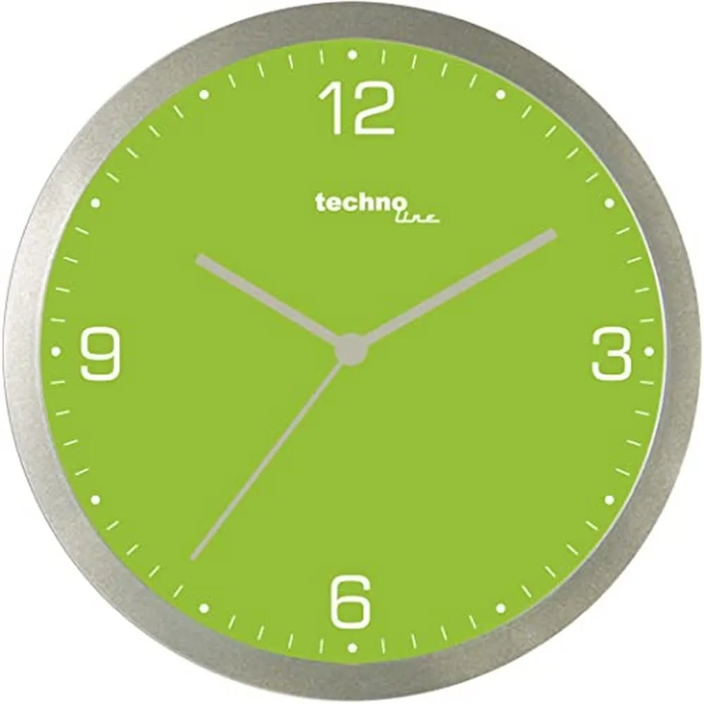 Technoline WT 9000 Quarzwanduhr Lila Ø 30 cm Kunststoff