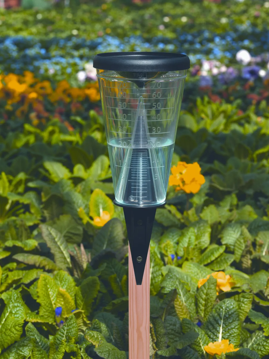 TFA Dostmann 47.1008 Regenmesser Schwarz bis 70 l