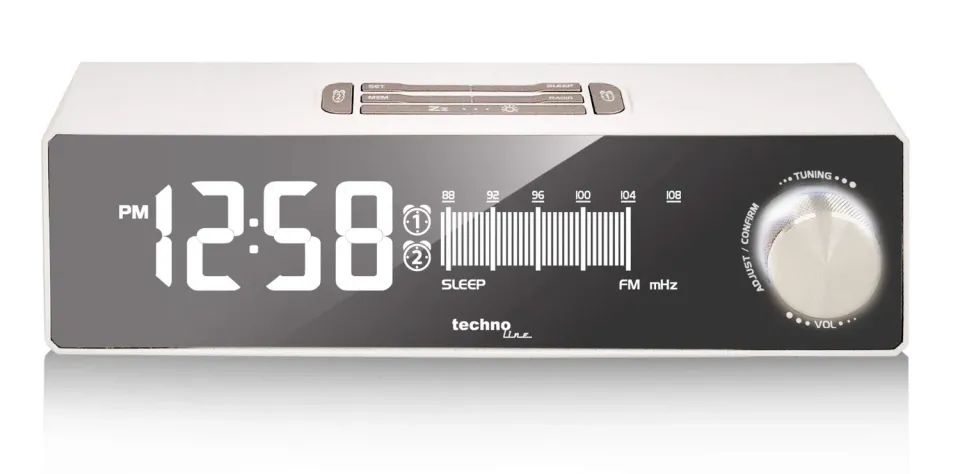 Technoline WT 483 Radiowecker Retro mit USB-Anschluss