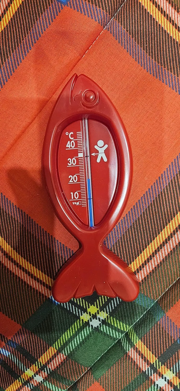 TFA Dostmann Fisch 14.3017.06 Badethermometer blau BPA-frei