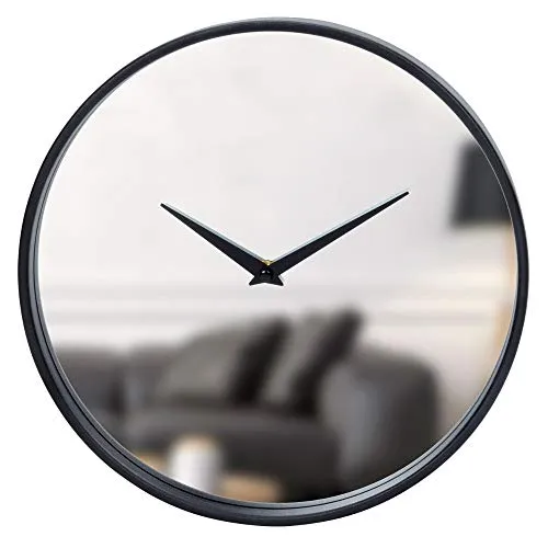 Technoline Manhattan 777063B Wanduhr 30 cm Spiegel