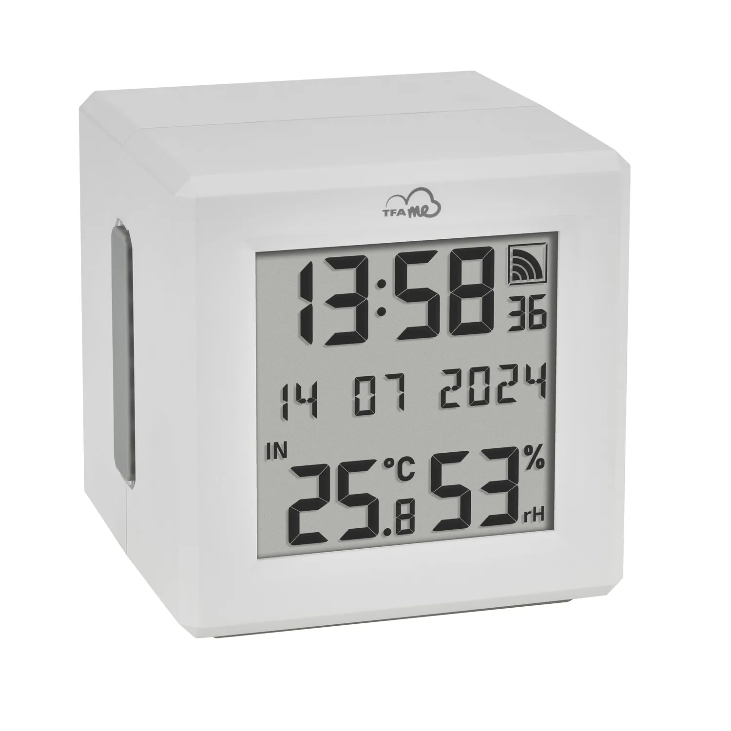 TFA Dostmann TFA.me 30.3908 Innensensor schwarz Temperatur Feuchte