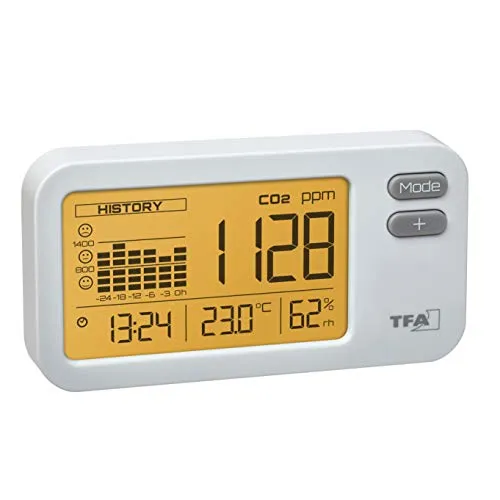 TFA Dostmann Airco2ntrol Coach 31.5009 CO2-Monitor weiß