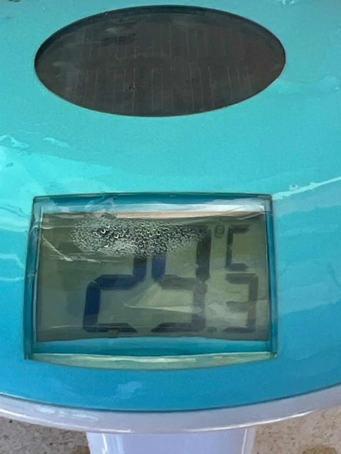 TFA Dostmann 30.2033.20 Poolthermometer solar türkis