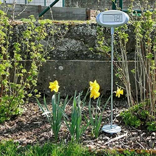 TFA Dostmann Orion 30.2024.06 Gartenthermometer Grau 80cm