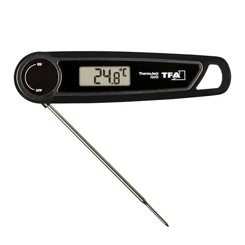 TFA Dostmann Thermo Jack Taste 30.2035 Fleischthermometer schwarz ±0,5°C