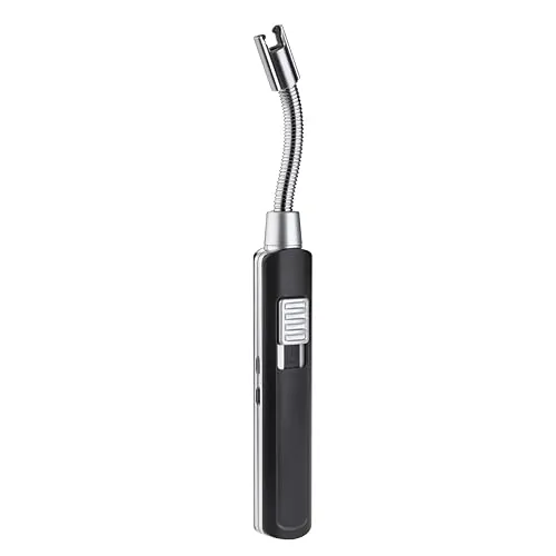 TFA Dostmann Stabfeuerzeug Lichtbogen USB schwarz