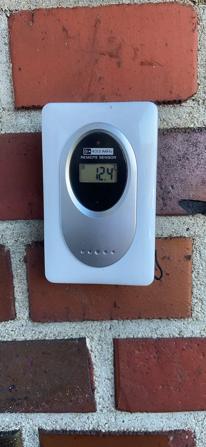 TFA Dostmann 30.3139 Temperatursender weiß Kabelfühler 100 m