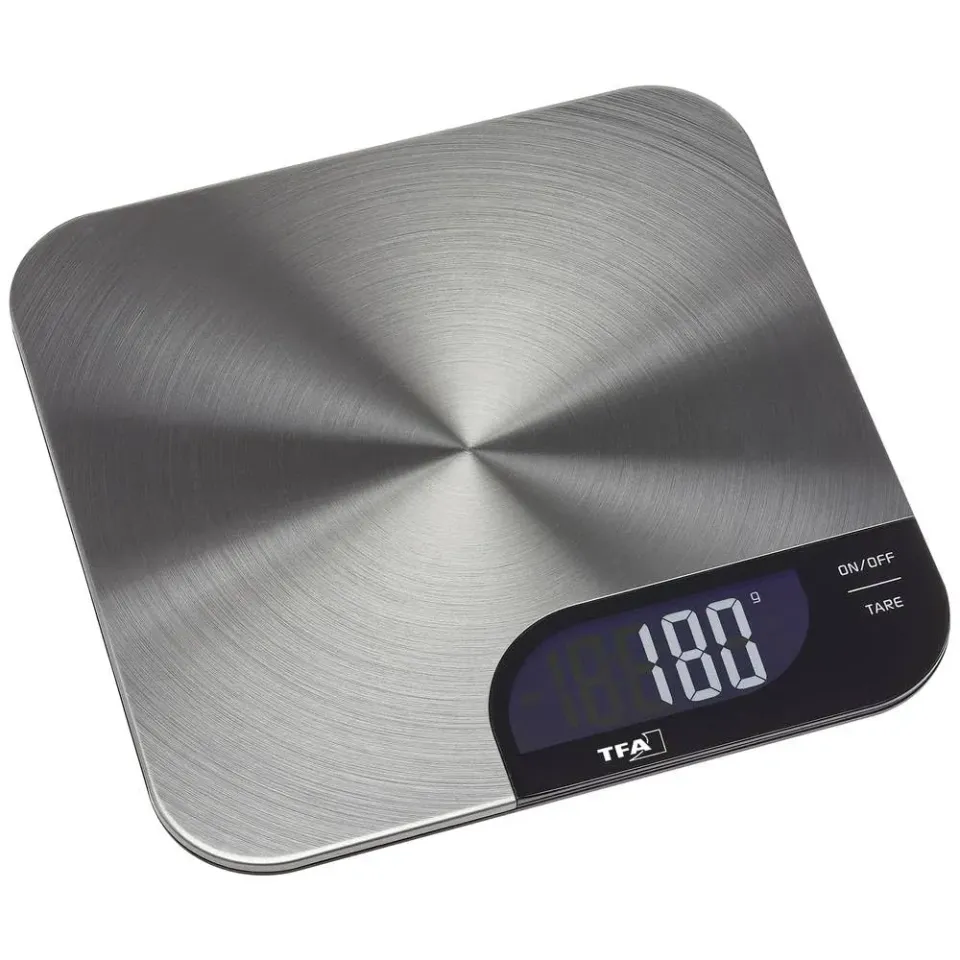 TFA Dostmann Cheesecake 50.2006.60 Küchenwaage silber 5 kg