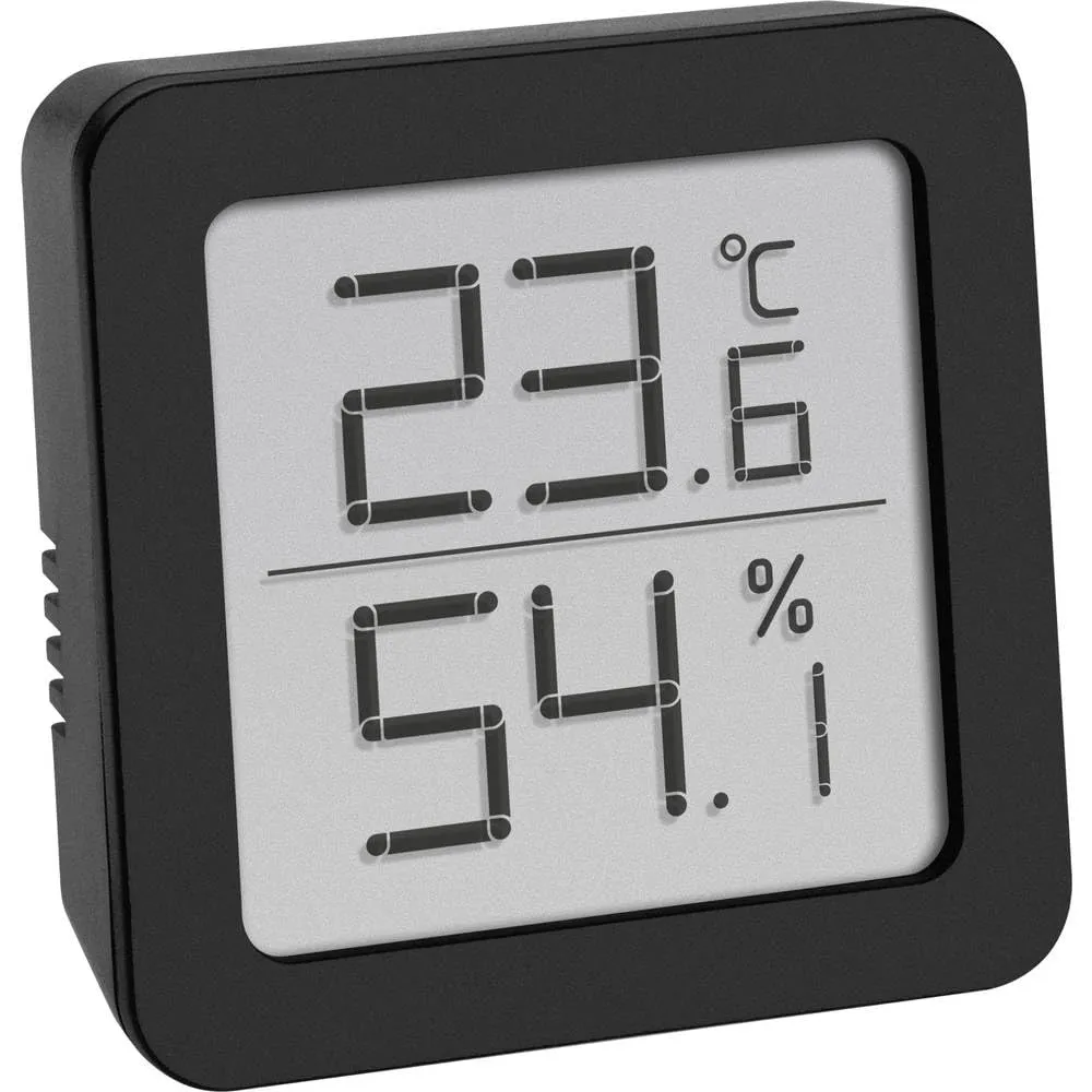 TFA Dostmann 30.5051.02 Thermo-Hygrometer weiß Magnet