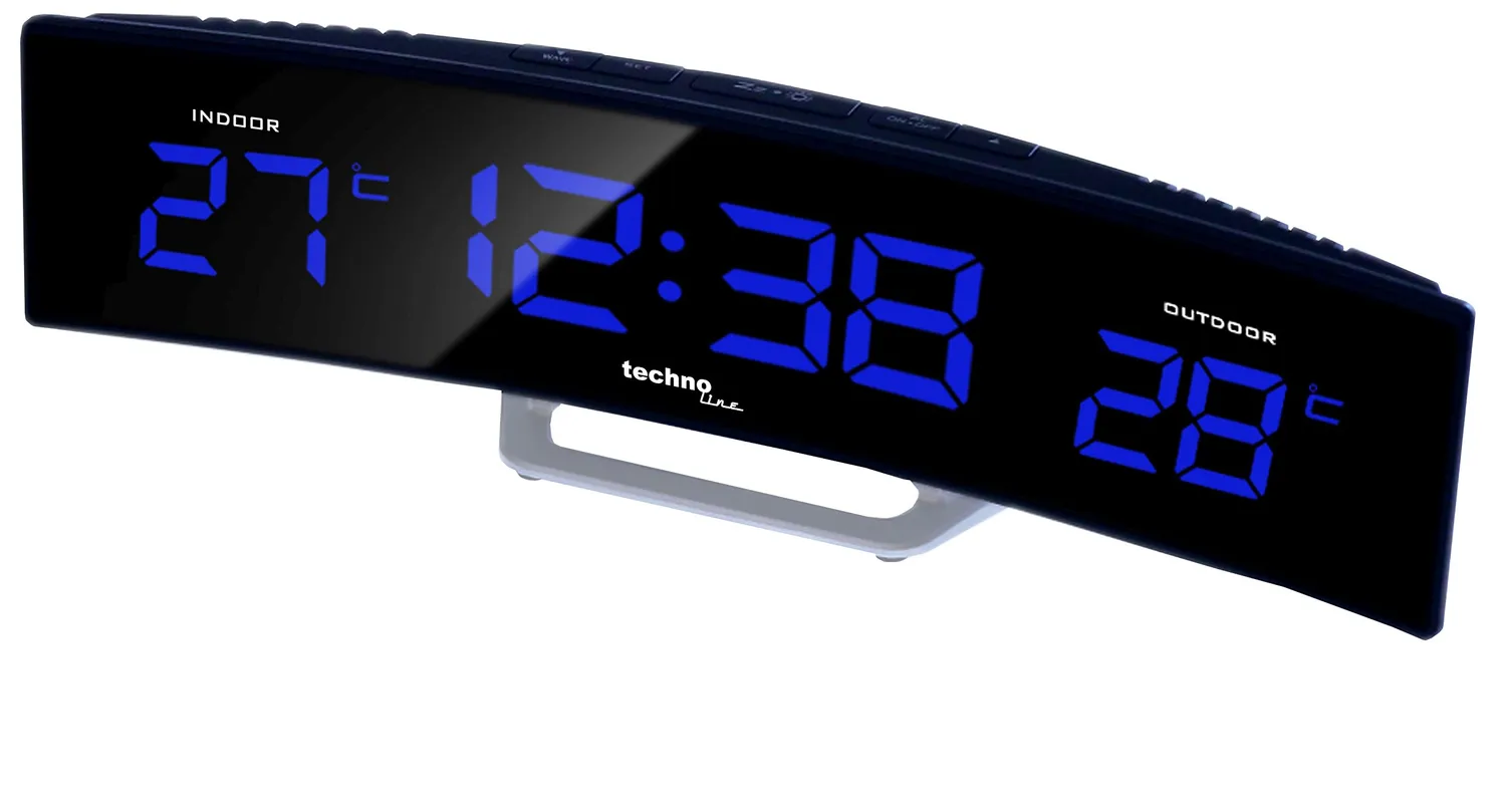 Technoline WS 6812 Wetterstation schwarz Funk