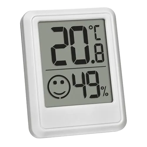 TFA Dostmann 30.5060.02 Mini Thermo-Hygrometer weiß digital