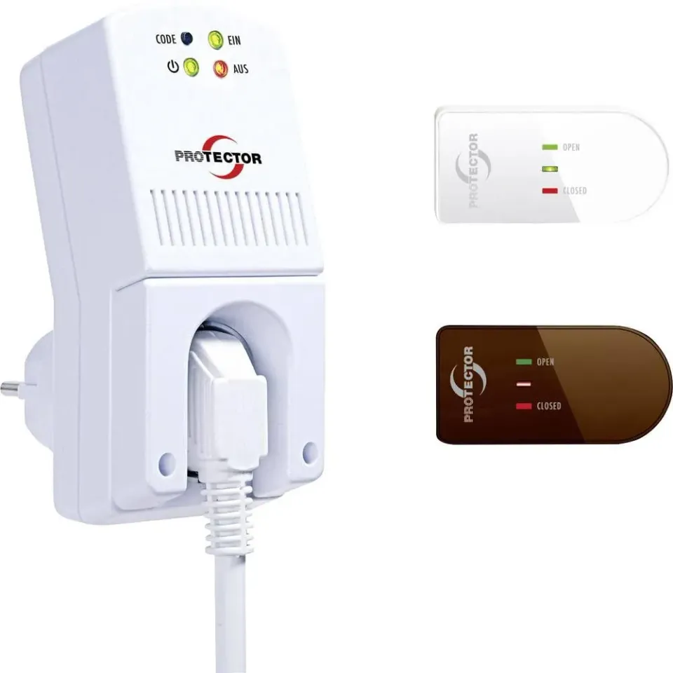 Protector AS-5120 Funk-Abluftsteuerung Weiß 1800W
