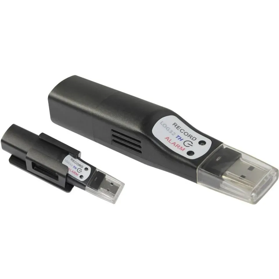 TFA Dostmann LOG32 TH Datenlogger mit Feuchte 60000 Werte