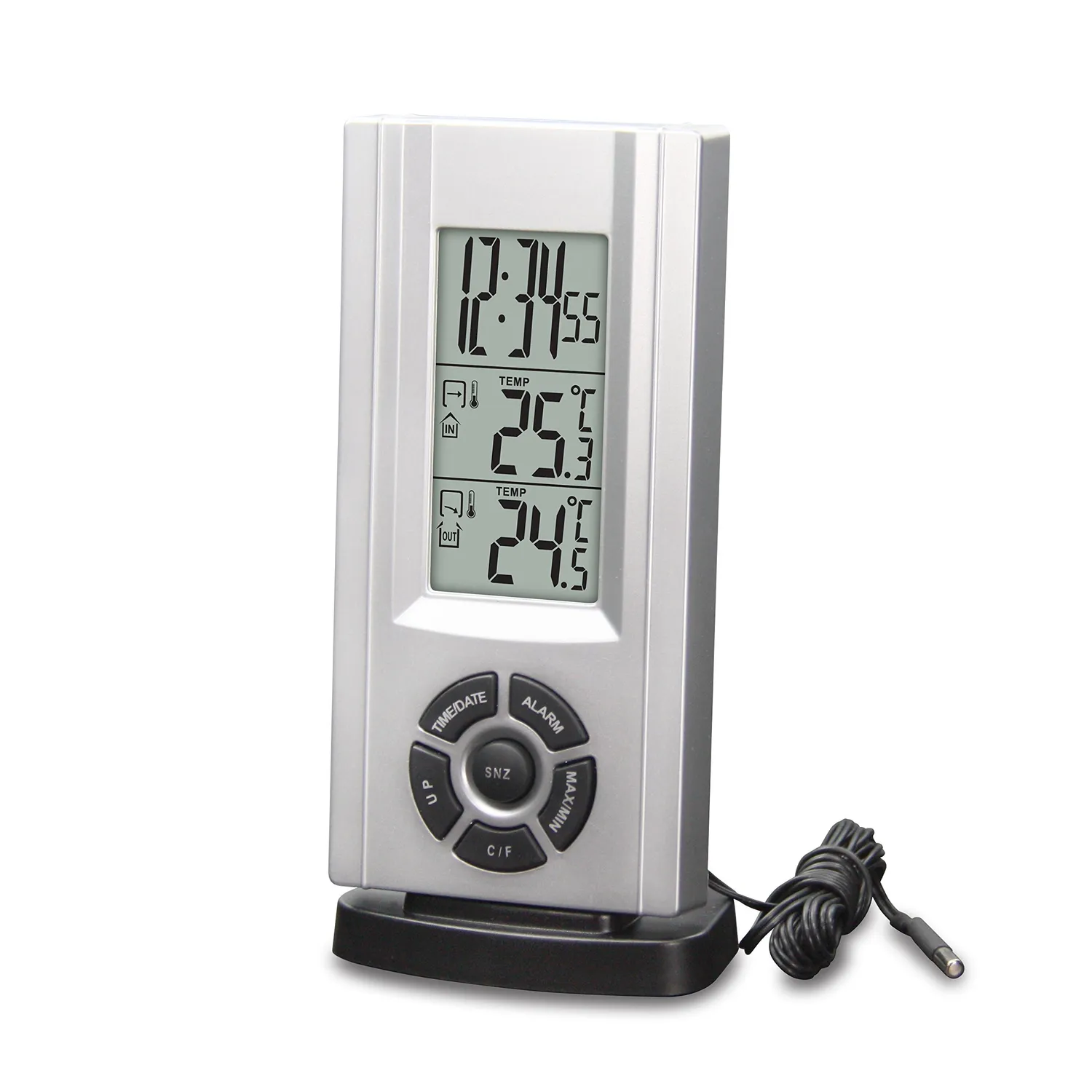 Technoline WS 7037 Wetterstation mit Kabelsonde Frostalarm