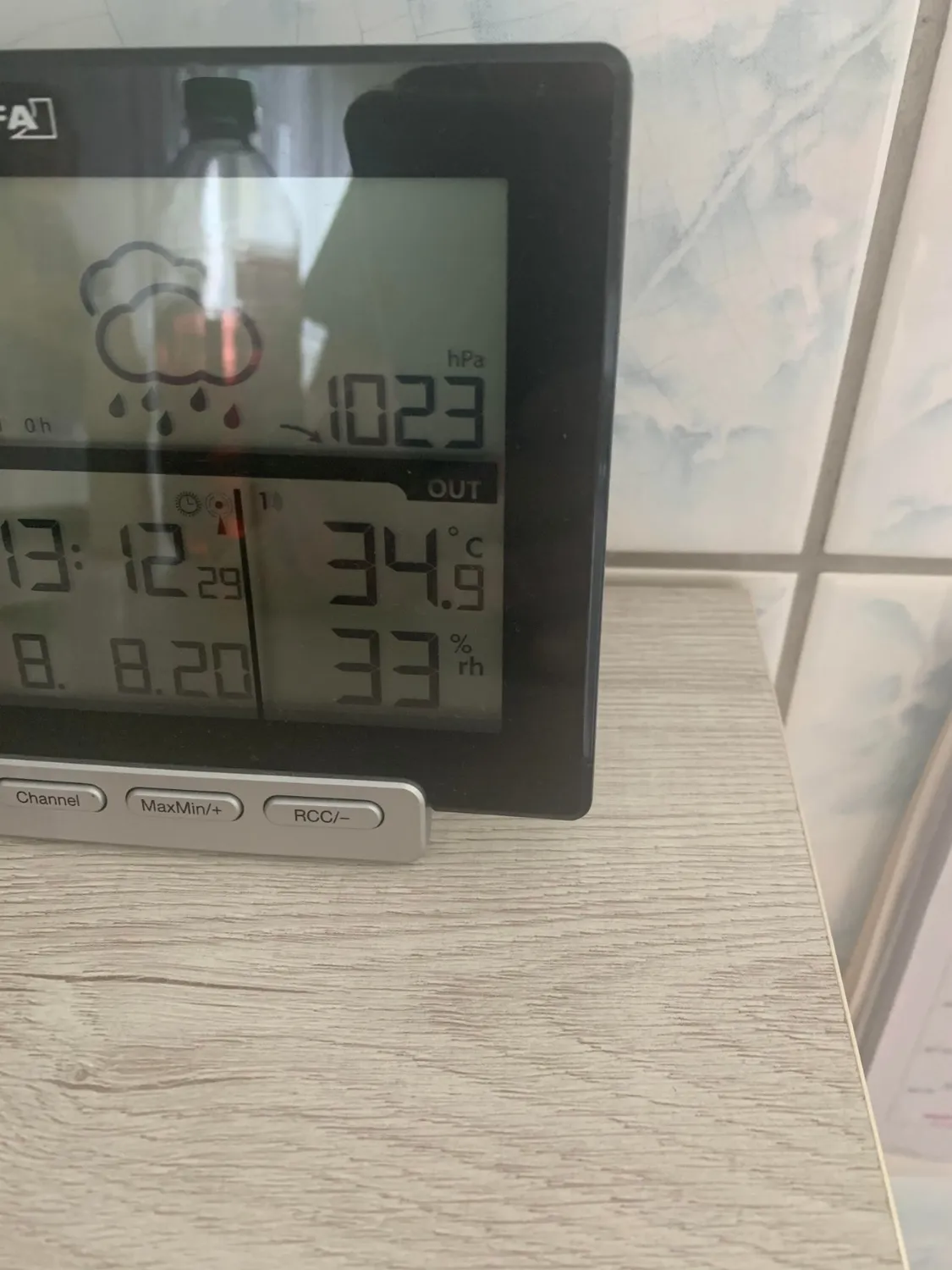 TFA Dostmann Meteo Sens 35.1139.01 Funkwetterstation schwarz