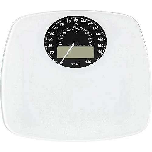 TFA Dostmann Swing 50.1003.02 Personenwaage weiß 180 kg