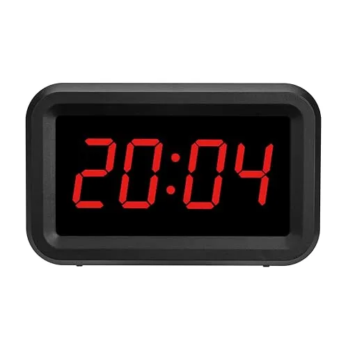 TFA Dostmann 60.2038.01 Digitaler Wecker schwarz LCD-LED Hybrid