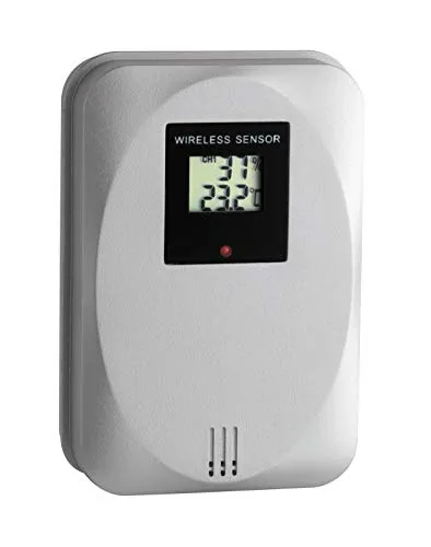 TFA Dostmann 30.3169 Thermo-Hygrosender für Quadro weiß