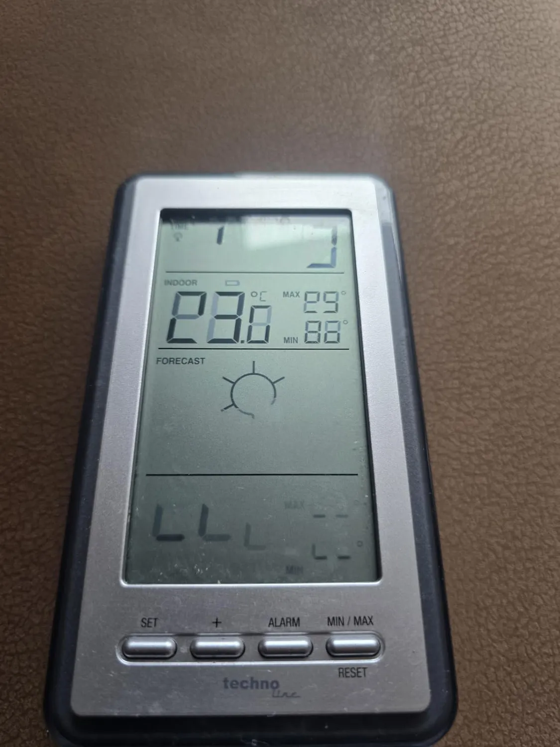 Technoline WS 9130 Funk-Wetterstation schwarz Vorhersage