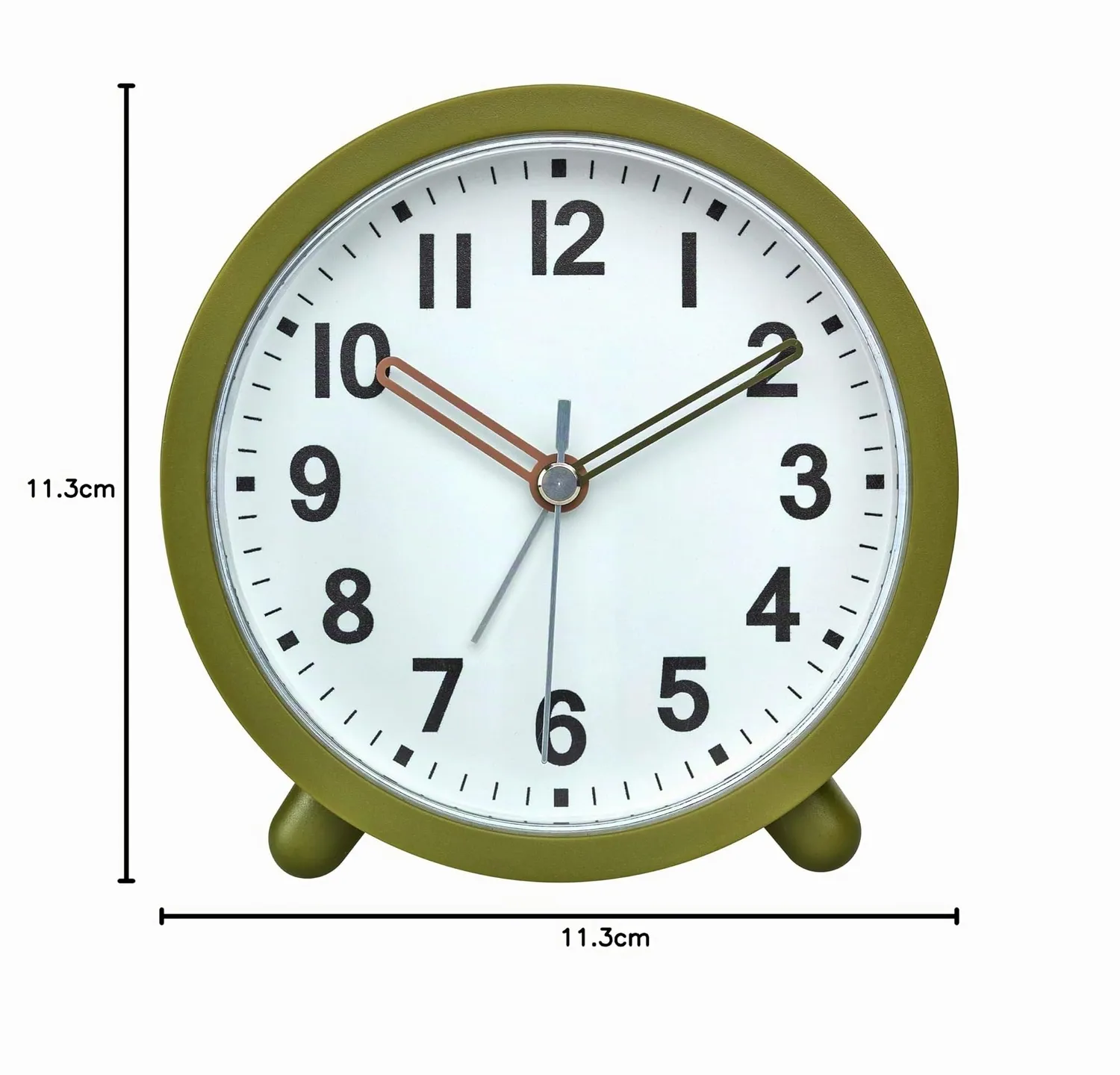 TFA Dostmann 60.1043.04 Wecker grün analog Schlummer