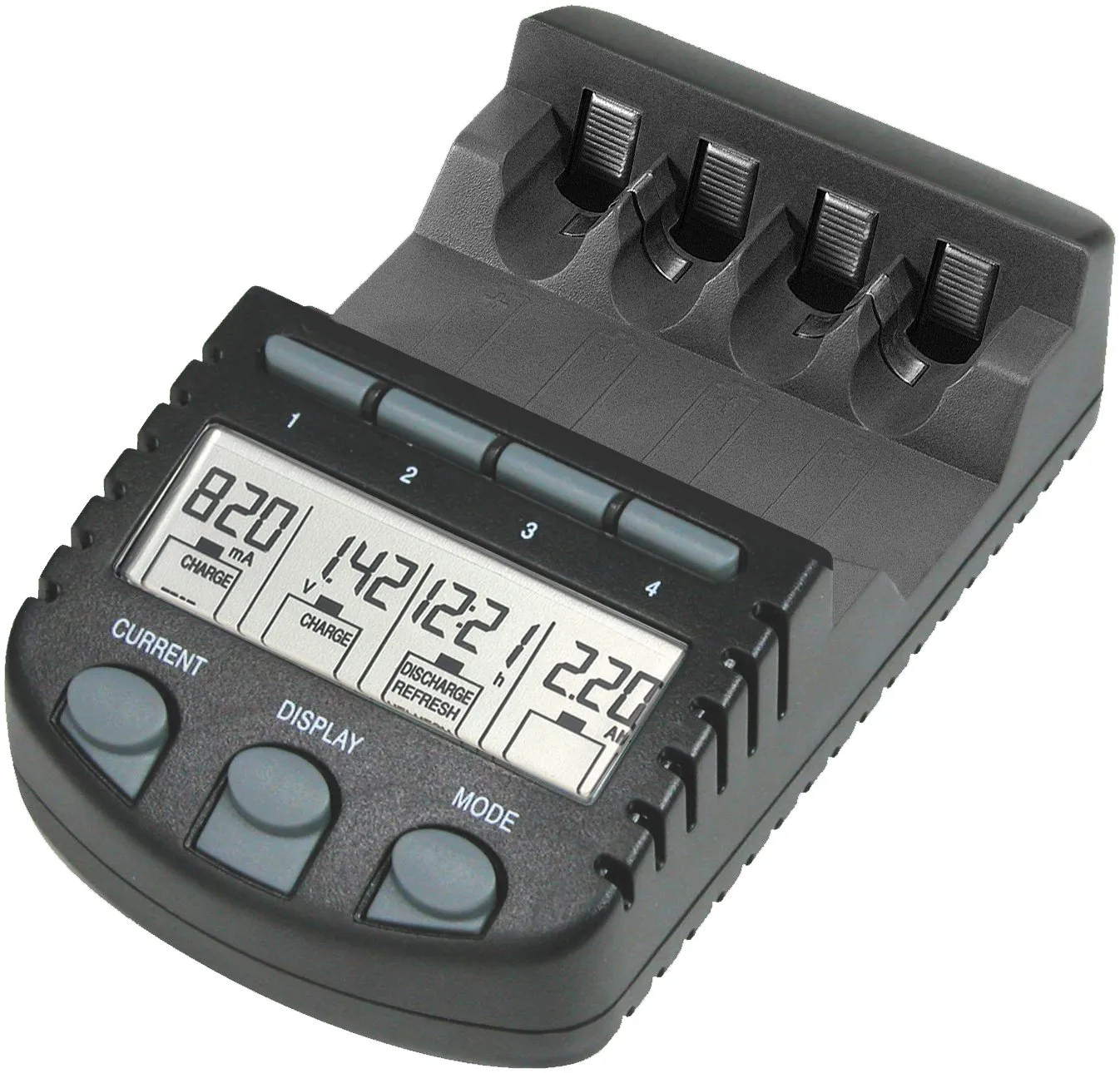 Technoline BC 700 Ladegerät AA AAA ohne Batterien LCD