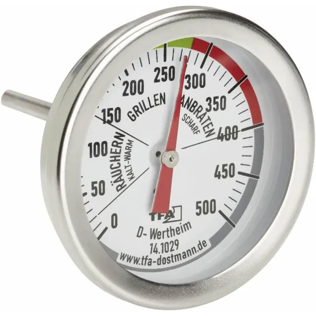 TFA Dostmann 14.1029 BBQ Thermometer analog bis 500 °C